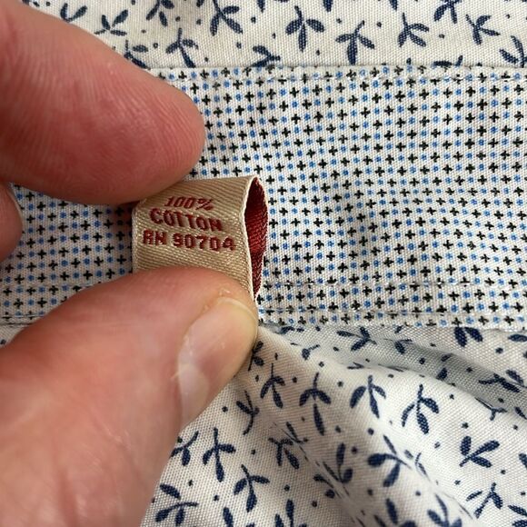 Original Penguin Men’s Slim Fit Button Down Long Sleeve Shirt - Picture 8 of 12